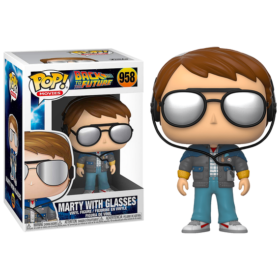 Back To the Future - Marty Mcfly With Sunglasses Collectable Pop! Vinyl #958
