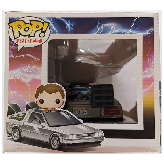Back To the Future - Delorean & Marty Collectable Pop! Rides #02 (Used)