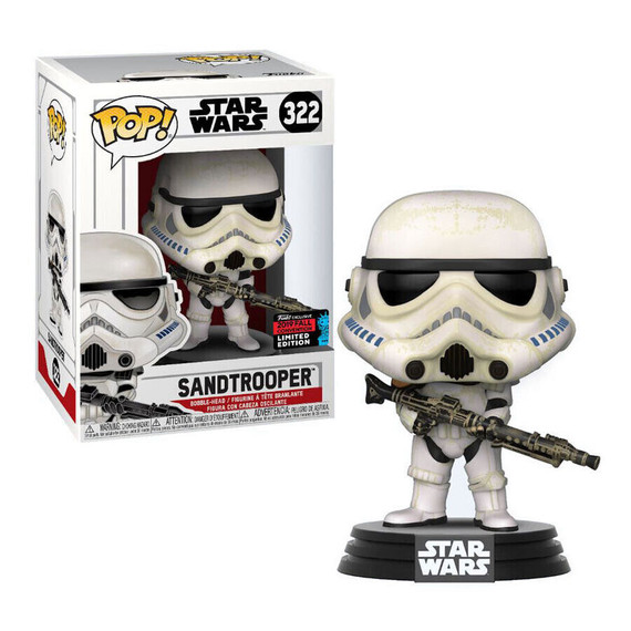 Star Wars - Sandtrooper US Exclusive Collectable Pop! Vinyl #322