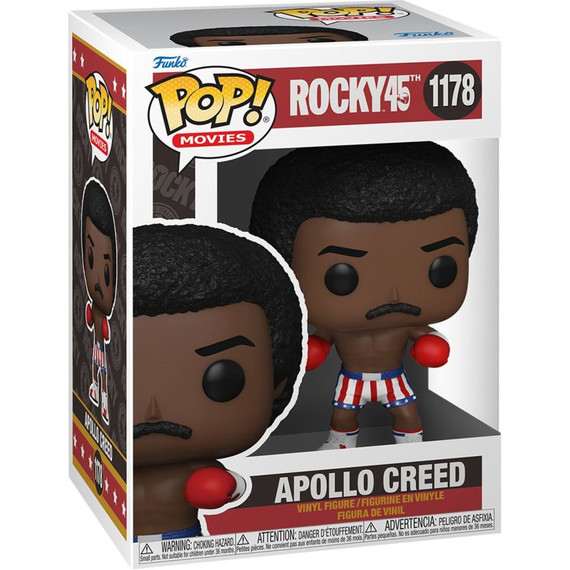 Rocky - Apollo Creed 45th Anniversary Collectable Pop! Vinyl #1178