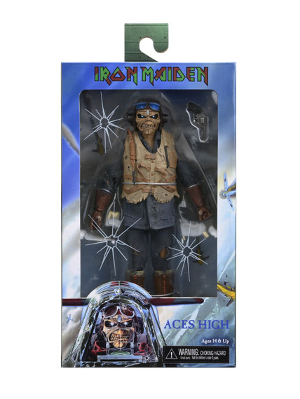 Iron Maiden - Eddie Aces High 8" Clothed Figure