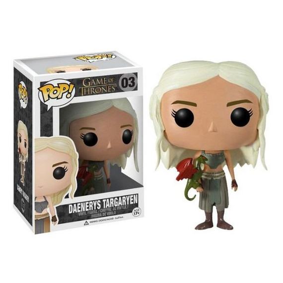 Game of Thrones - Daenerys Targaryen (With Rhaegal) Collectable Pop! Vinyl #03