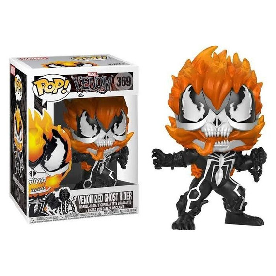 Venom (Comics) - Venomized Ghost Rider Collectable Pop! Vinyl #369