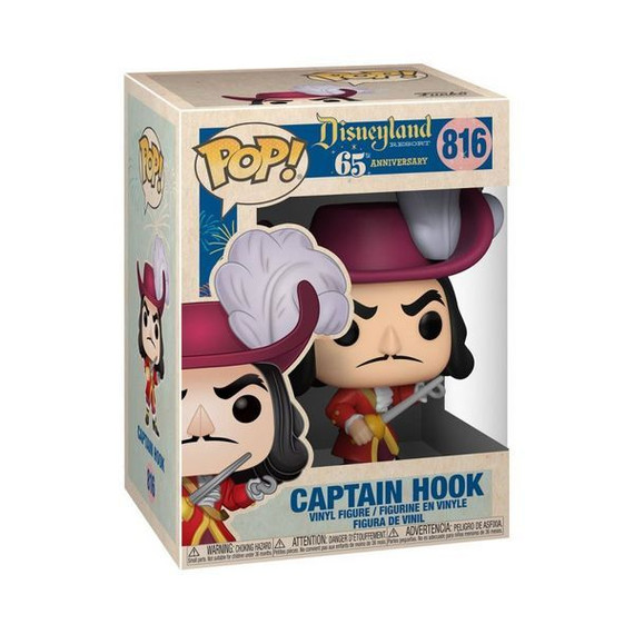 Disneyland 65th Anniversary - Captain Hook Pop! Vinyl #816