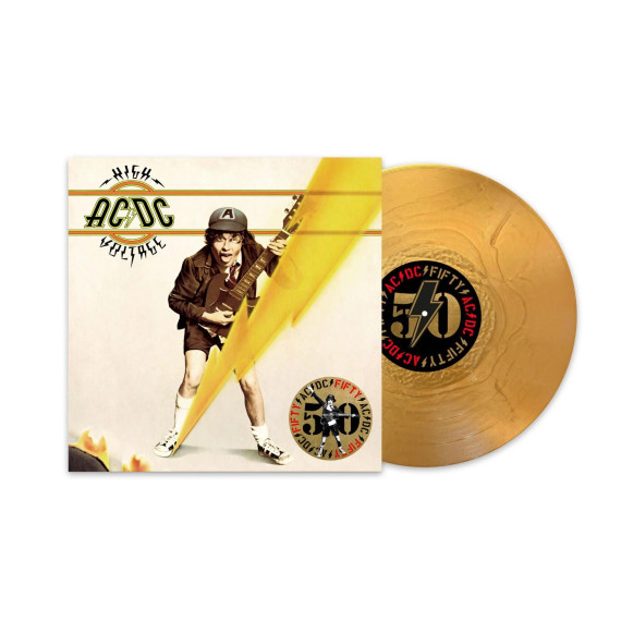AC/DC - High Voltage 180gm Gold Nugget Vinyl LP
