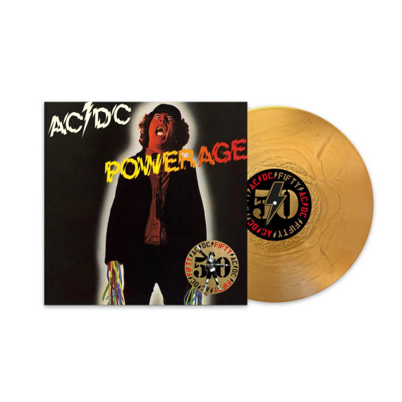 AC/DC - Powerage 180gm Gold Nugget Vinyl LP