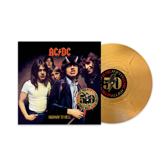 AC/DC - Highway To Hell 180gm Gold Nugget Vinyl LP