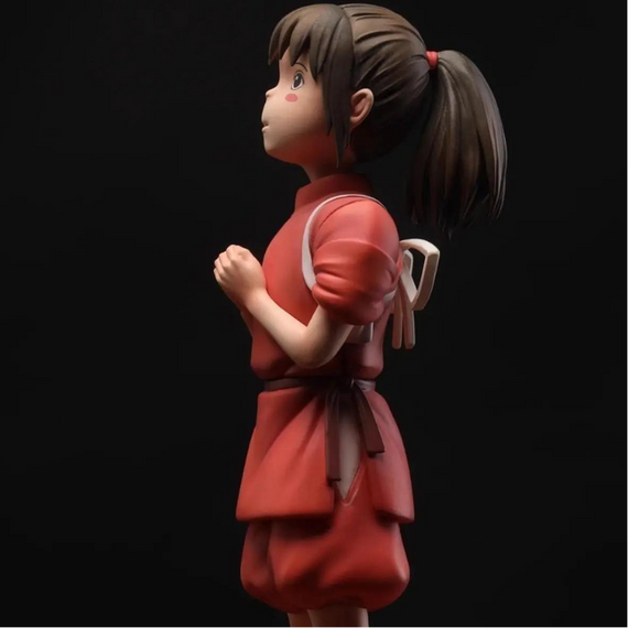 Spirited Away - No Face and Chihiro Figure