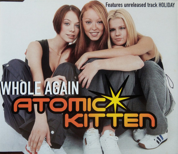 Atomic Kitten - Whole Again 3 Track CD Single