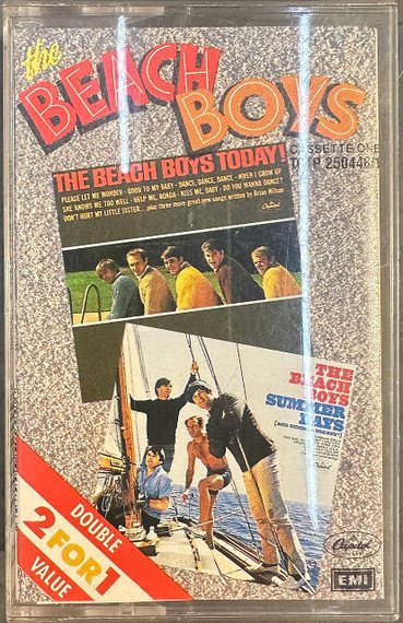 The Beach Boys - Today & Summer Days (And Summer Nights!!) Cassette (Used)