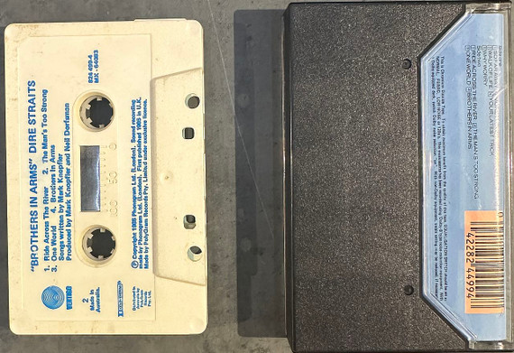 Dire Straits – Brothers In Arms Cassette Chromium Dioxide (Used)