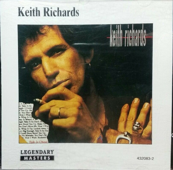 Keith Richards – Talk Is Cheap Alternate Cover CD