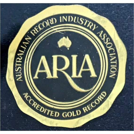 Skid Row Sebastian Bach - Australian ARIA Gold Record Award