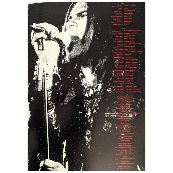 Lenny Kravitz - Original 1990 Concert Tour Program