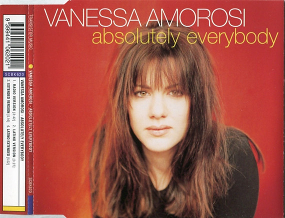 Vanessa Amorosi - Absolutely Everybody 4 Track CD Single