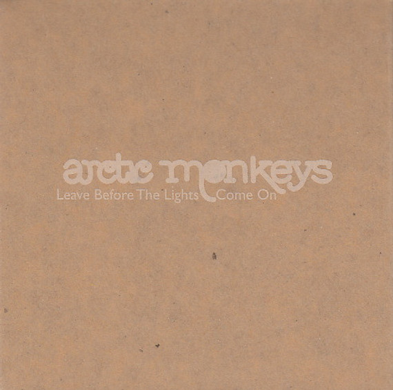 Arctic Monkeys - Leave Before The Lights Come On 3 Track CD Single