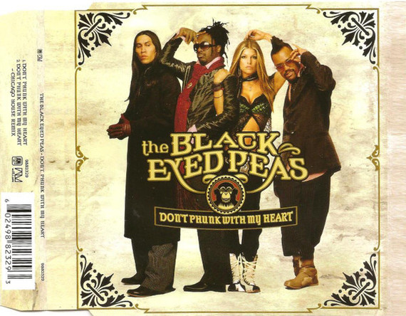 Black Eyed Peas - Don't Phunk With My Heart 2 Track CD Single