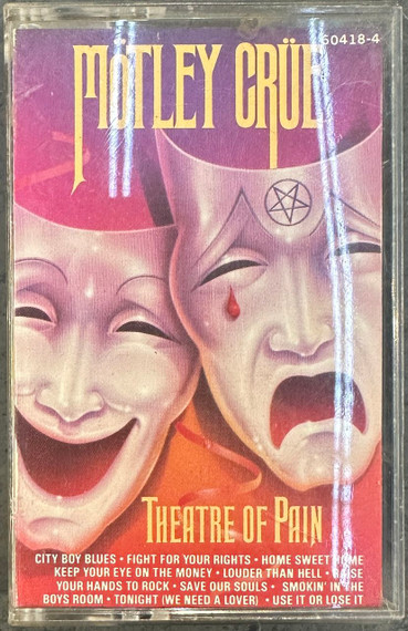 Mötley Crüe – Theatre Of Pain Cassette (Used)