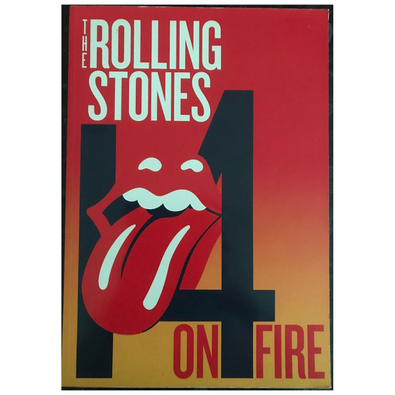 Rolling Stones - 14 On Fire 2014 Original Concert Tour Program
