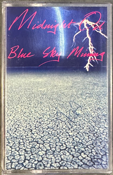 Midnight Oil – Blue Sky Mining Cassette (Used)