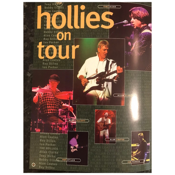 Hollies - On Tour 1999 UK Original Concert Tour Program