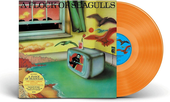 A Flock Of Seagulls - A Flock Of Seagulls Transparent Orange Vinyl LP