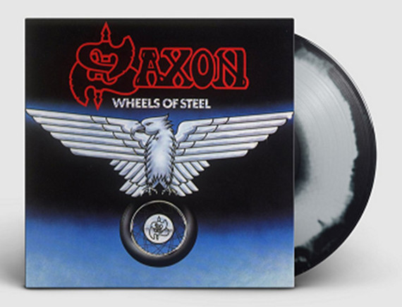 Saxon – Wheels Of Steel Limited Edition Swirl Vinyl LP