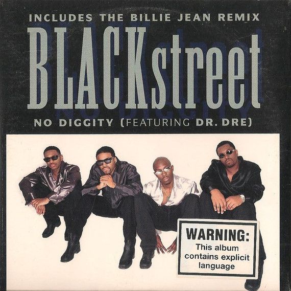 Blackstreet Featuring Dr. Dre - No Diggity 5 Track CD Single