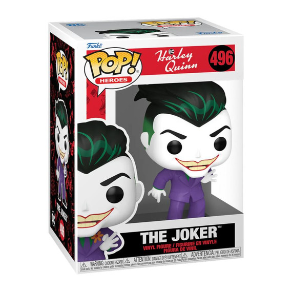 Harley Quinn: Animated - The Joker Pop! Vinyl #496