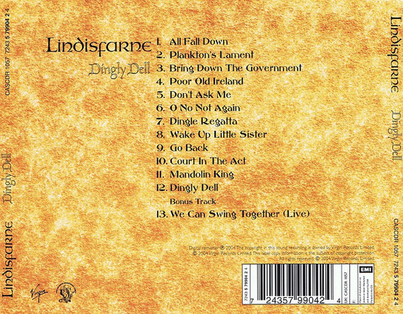 Lindisfarne - Dingly Dell CD