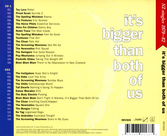 Various - It's Bigger Than Both Of Us (NZ Singles 1979-82) 2CD