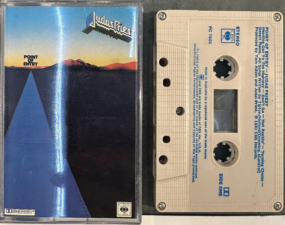 Judas Priest – Point Of Entry Cassette (Used)