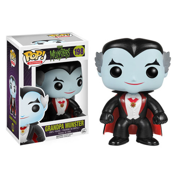 Munsters - Grandpa Munster Collectable Pop! Vinyl #198 (Used)