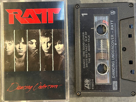 Ratt – Dancing Undercover Cassette (Used)