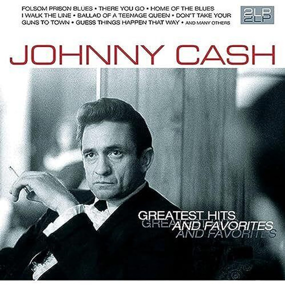 Johnny Cash – Greatest Hits & Favorites Coloured Vinyl 2LP