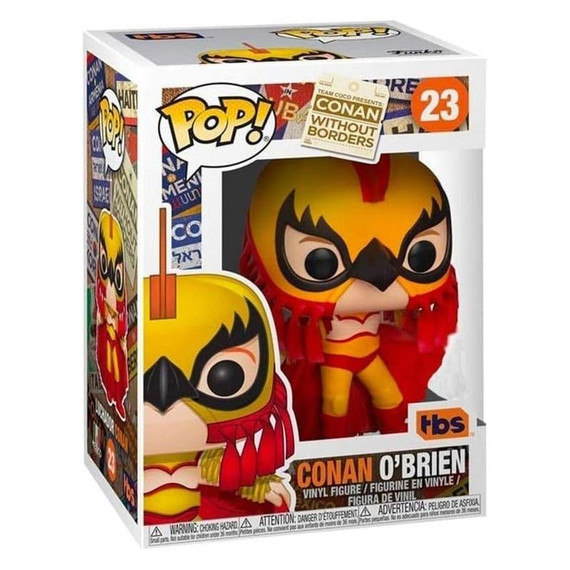 Conan O'Brien - Conan Luchador US Exclusive Pop! Vinyl #23