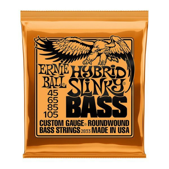 Ernie Ball - Electric Bass Hybrid Slinky (.045 - .105) Guitar Strings