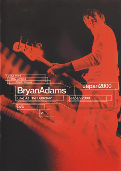 Bryan Adams - Live At The Budokan DVD (Secondhand)