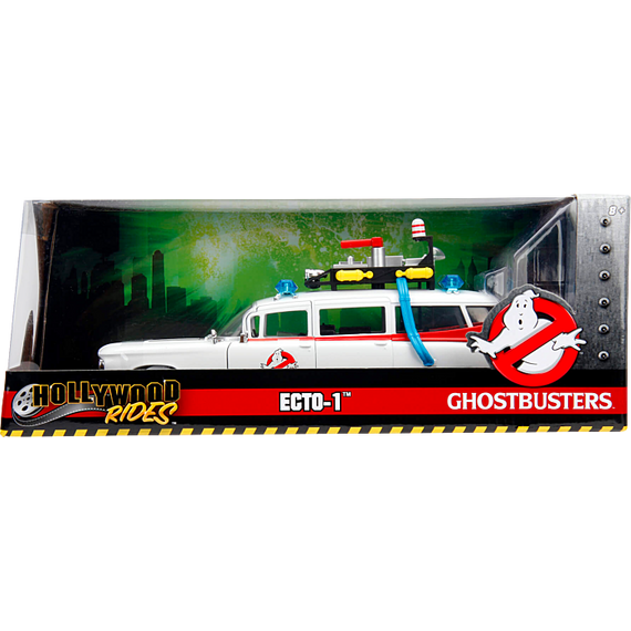 Ghostbusters - 1:24 Ecto-1 1984 Hollywood Ride Die Cast Car