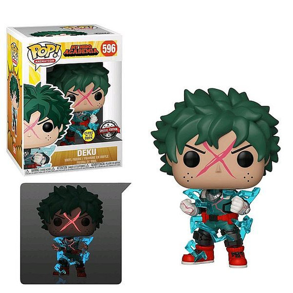 My Hero Academia - Deku Full Cowl Glow Pop! Vinyl