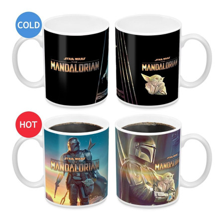 Star Wars: Mandalorian - Mando Heat Change Mug Star Wars: Mandalorian - Mando Heat Change Mug