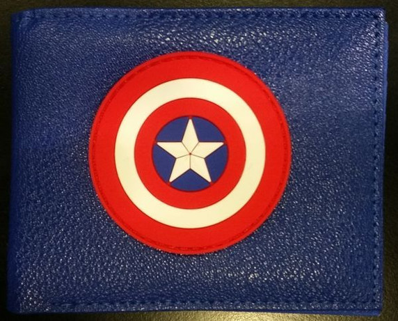 Captain America - Shield Bifold Vinyl Wallet