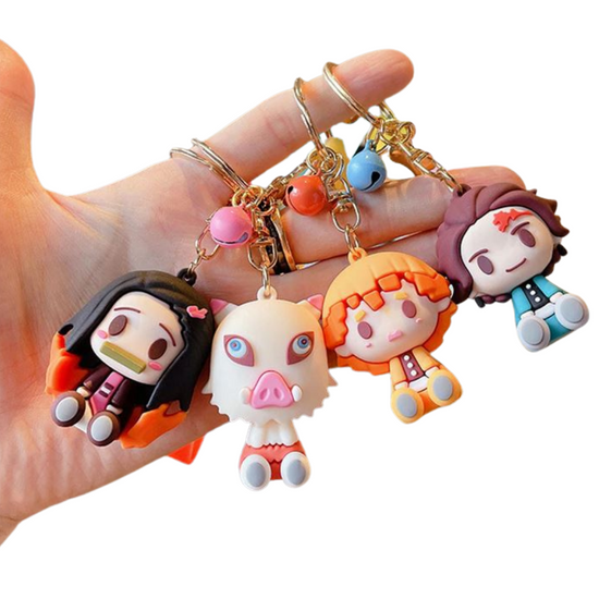 Demon Slayer - Assorted Characters 3D 5cm Keyring