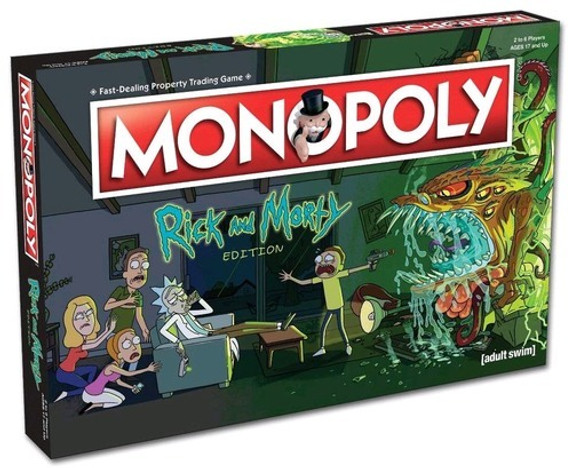 Rick & Morty - Monopoly Board Game