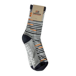 GREY COMPRESSION SOCKS