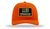 EMPLOYEE - MESH TRUCKER ORANGE PATCH HAT