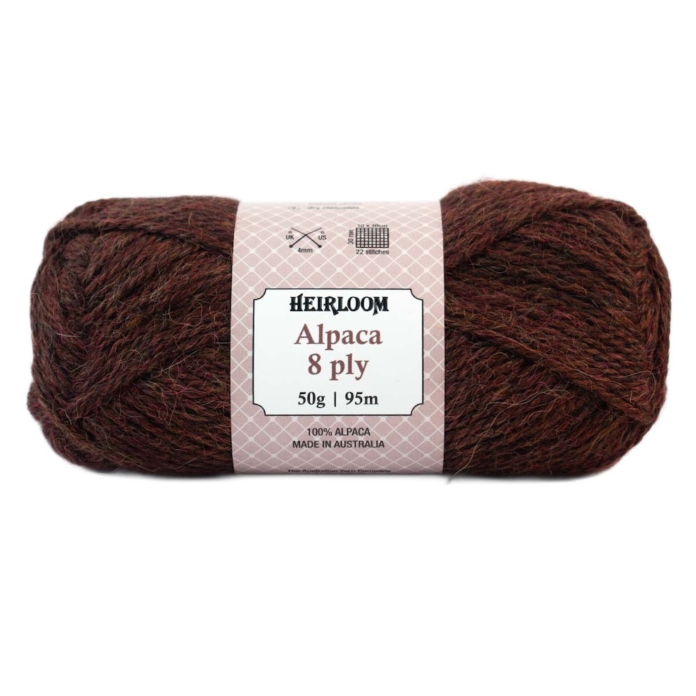 Heirloom - Alpaca 8ply - Fully Woolly