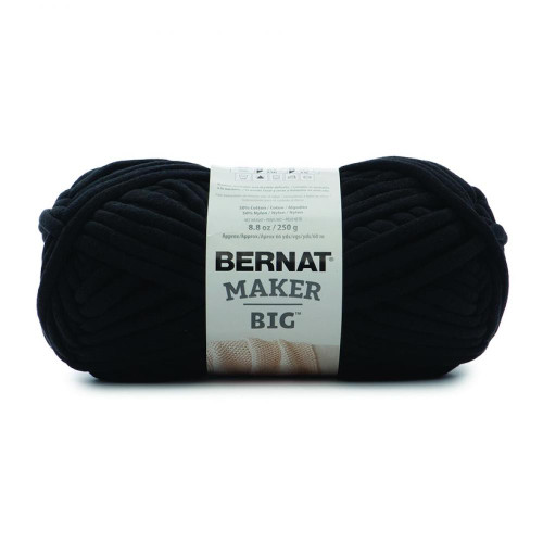 Bernat Maker Big - Cotton & Nylon - Black Tar