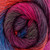 A wool blend yarn with a riot of colourful multi-tonal shades.