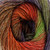 A wool blend yarn with a riot of colourful multi-tonal shades.